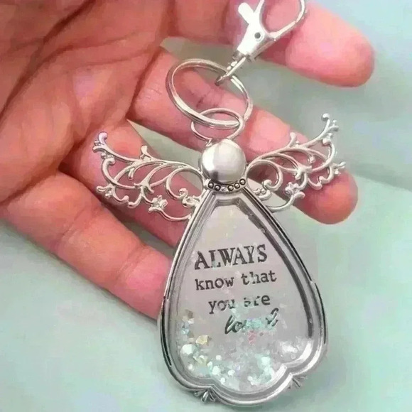 Keychain, christmas ornament  angel - Picture 1 of 5